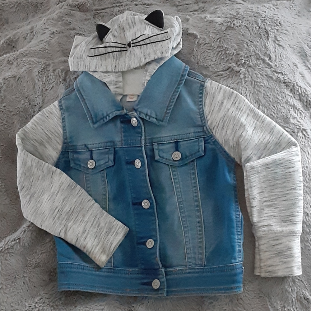 COPY - Like new denim hoodie 3t